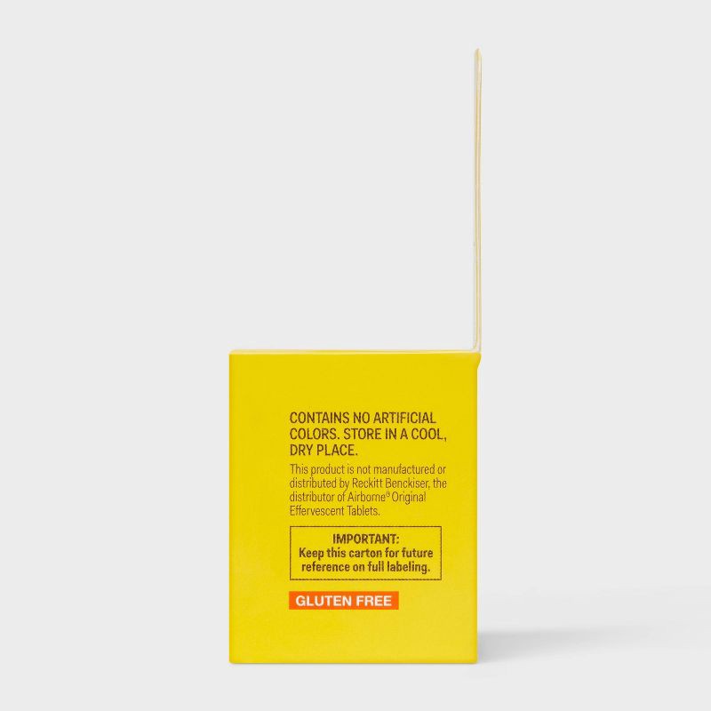 slide 5 of 6, Immune Support Effervescent Tablets - Orange Flavor - 10ct - up&up™, 10 ct