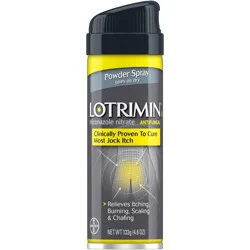Lotrimin Antifungal Spray Powder Jock Itch Treatment - 4.6oz