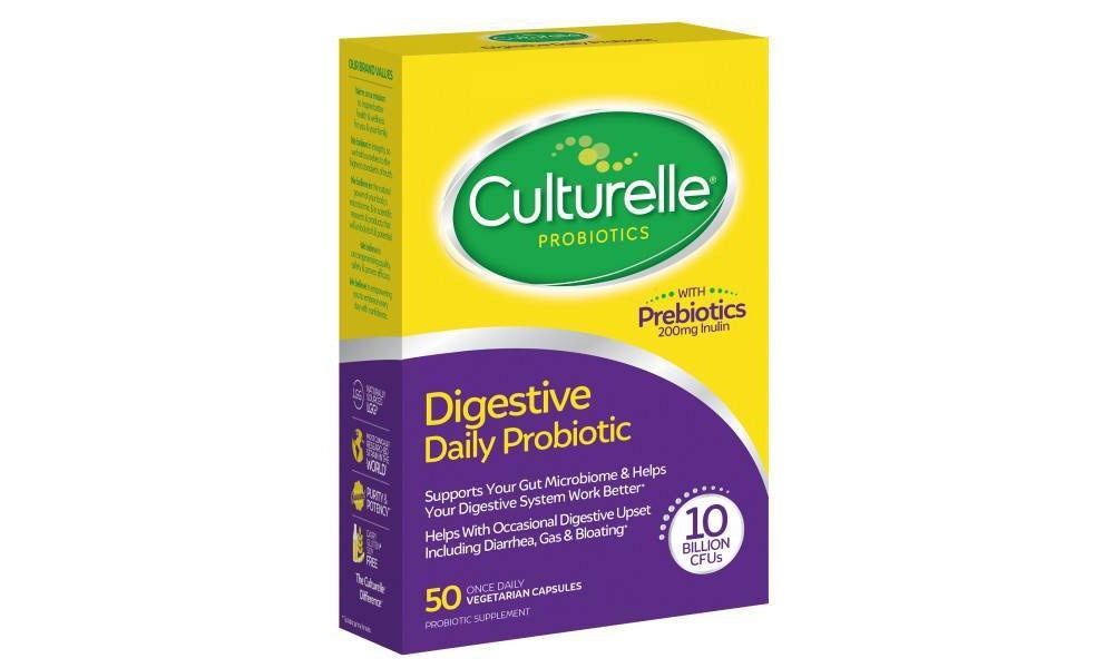 slide 2 of 4, Culturelle Digestive Health 10 Billion CFUs Daily Probiotic for Men and Women - 50ct, 50 ct