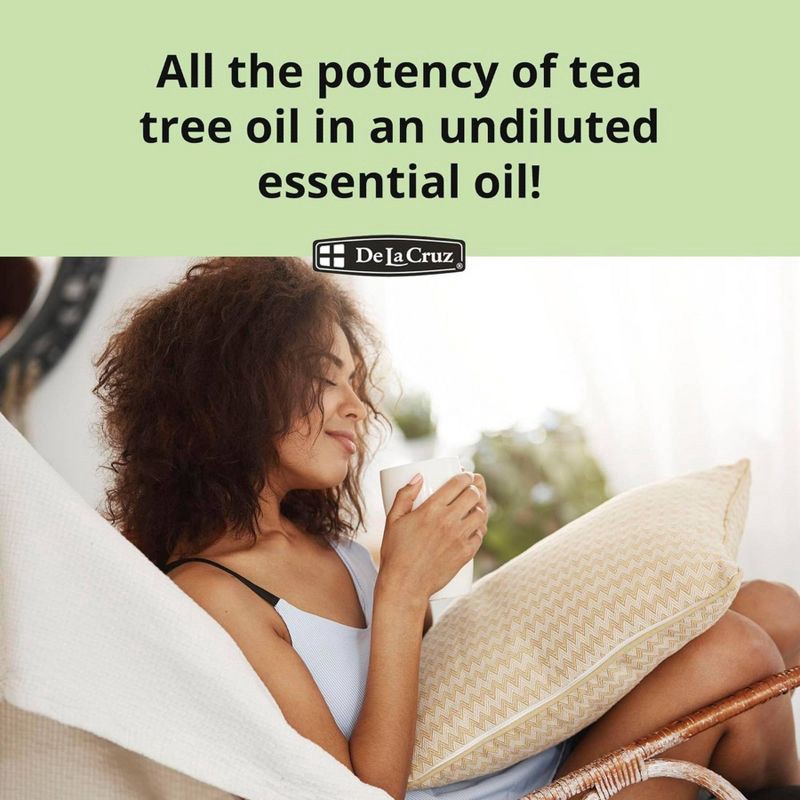 slide 5 of 6, De La Cruz Tea Tree Oil - 2 fl oz, 2 fl oz