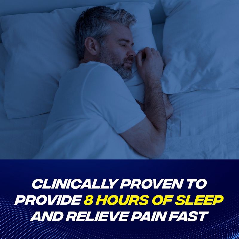 slide 4 of 14, Advil PM Pain Reliever/Nighttime Sleep Aid Caplets - Ibuprofen (NSAID) - 120ct, 120 ct