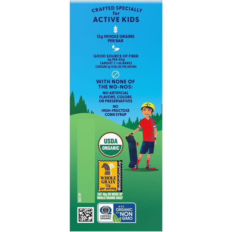 slide 10 of 13, CLIF KID ZBAR Iced Oatmeal Cookie Granola Bar Organic - 15.24oz/12pk, 15.24 oz, 12 ct