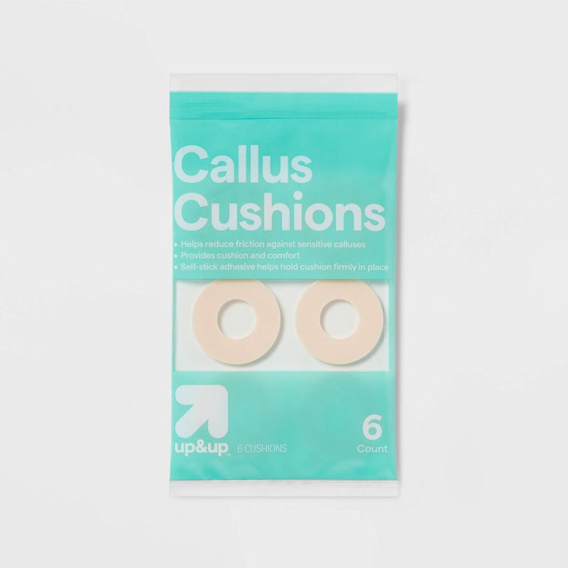 slide 1 of 3, Callus Cushions - 6ct - up&up™, 6 ct