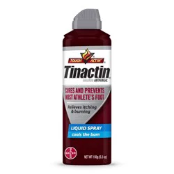 Tinactin Antifungal Spray Liquid Tolnaftate Athlete's Foot Treatment - 5.3oz