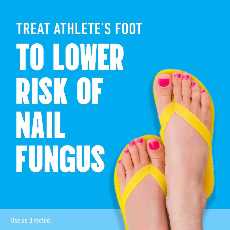 slide 6 of 7, Lotrimin Antifungal Athlete's Foot Liquid Spray with 2% Miconazole Nitrate - 4.6oz, 4.6 oz