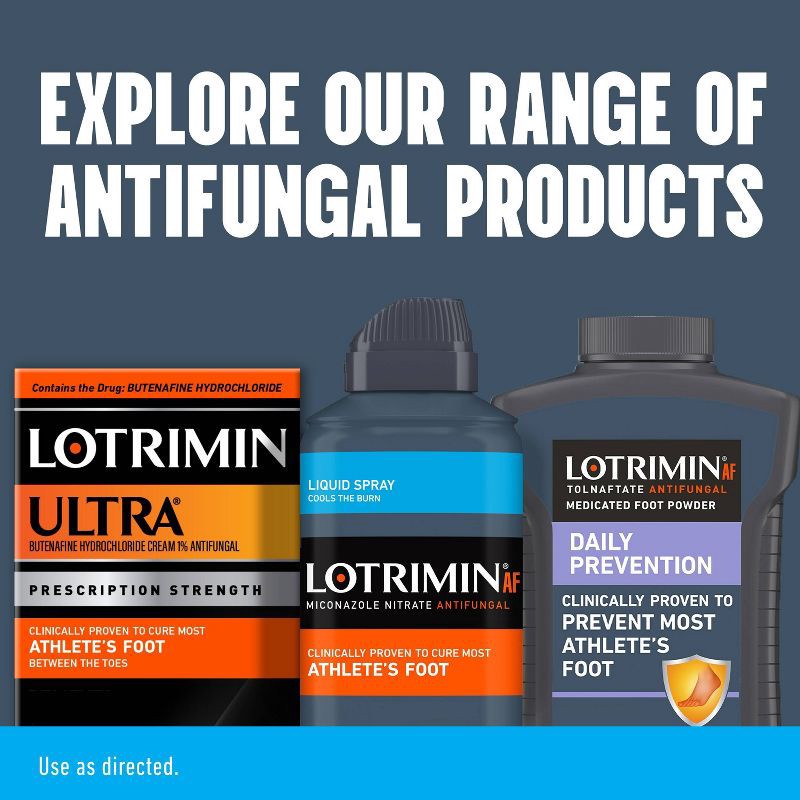 slide 7 of 7, Lotrimin Antifungal Athlete's Foot Liquid Spray with 2% Miconazole Nitrate - 4.6oz, 4.6 oz