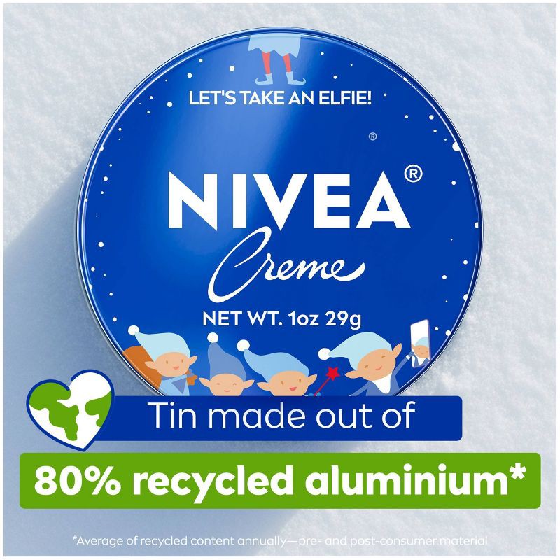 slide 13 of 19, Nivea Creme Moisturizing Body, Hand and Face Cream Fresh - 1oz, 1 oz