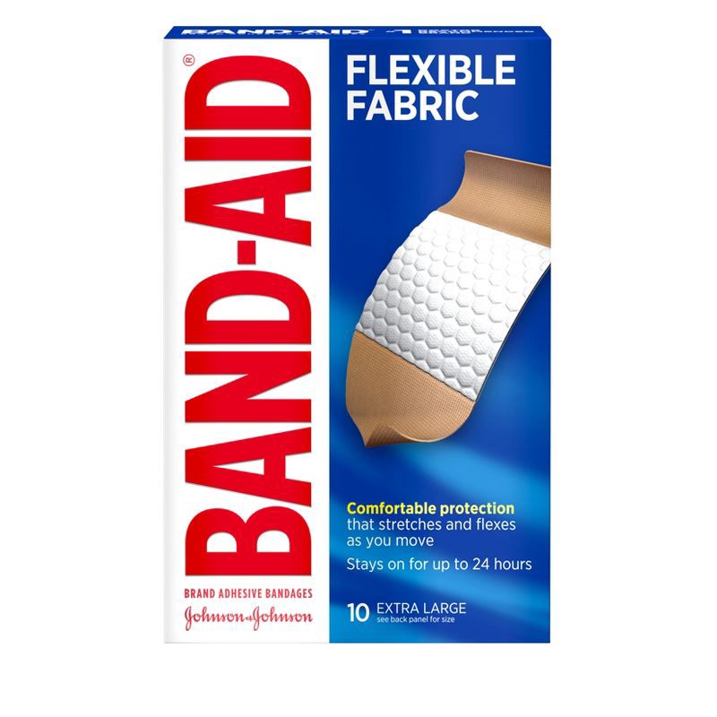 slide 7 of 11, Band-Aid Heavy Duty Flex Bandage - 10ct, 10 ct