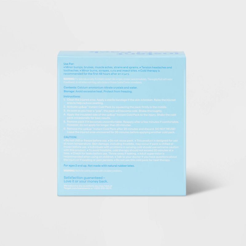 slide 3 of 3, Instant Cold Pack - 2pk - up&up™, 2 ct