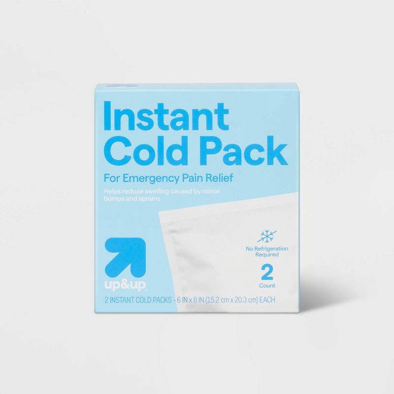 slide 1 of 3, Instant Cold Pack - 2pk - up&up™, 2 ct