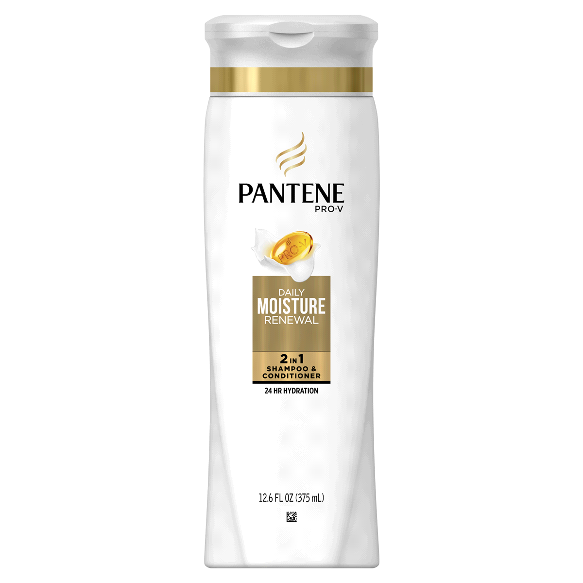 slide 3 of 3, Pantene Pro-V Daily Moisture Renewal 2-in-1 Shampoo & Conditioner, 12.6 fl oz