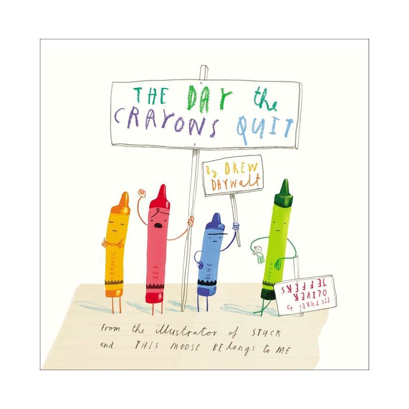 slide 1 of 2, Penguin The Day the Crayons Quit (Hardcover) by Drew Daywalt and Oliver Jeffers, 1 ct