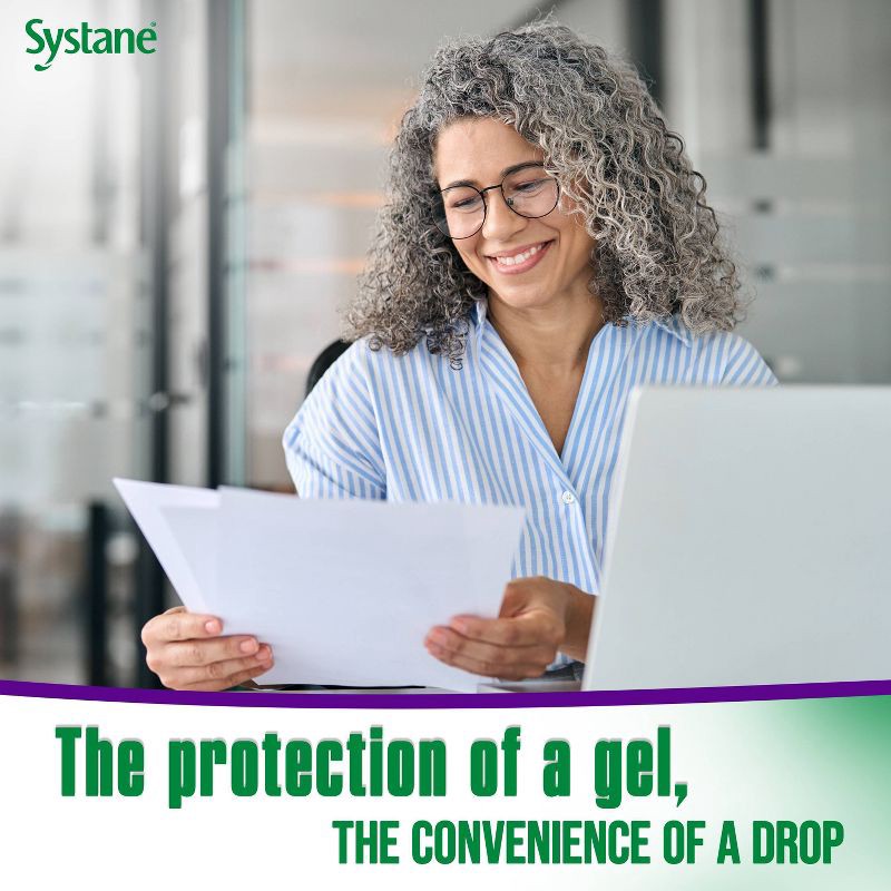 slide 5 of 8, Systane Gel Drops Lubricant Eye Gel - 0.33 fl oz, 0.33 fl oz