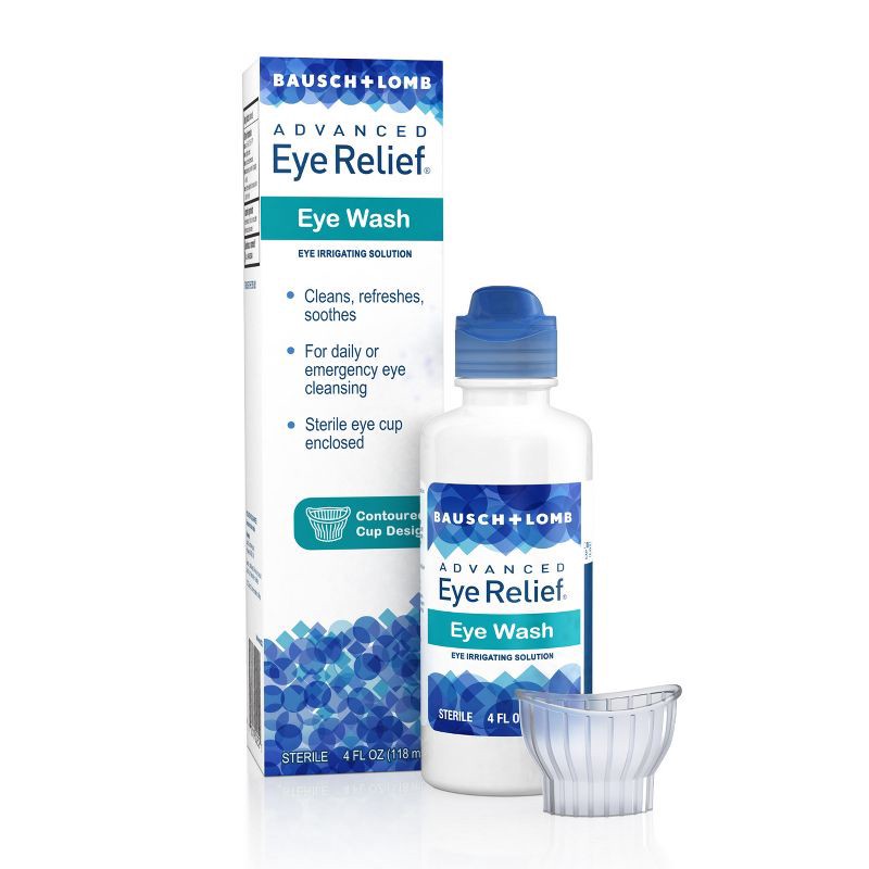 slide 6 of 7, Bausch + Lomb Advanced Eye Relief - Eye Wash - 4 fl oz, 4 fl oz