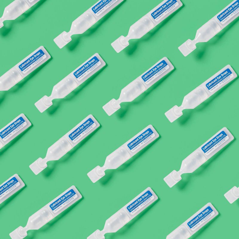 slide 2 of 9, Lubricant Single Use Eye Drops - 1.44 fl oz/70ct - up&up™, 1.44 fl oz, 70 ct
