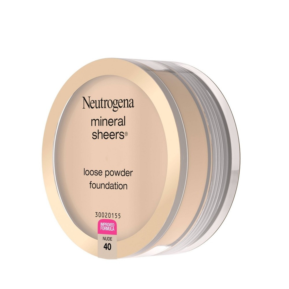 slide 3 of 6, Neutrogena Mineral Sheers Loose Powder - 40 Nude - 0.19oz, 0.19 oz