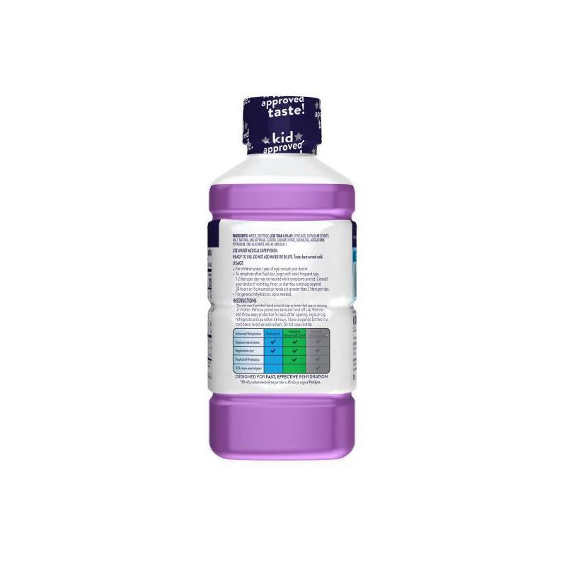 slide 2 of 8, Pedialyte Oral Electrolyte Solution - Grape - 33.8 fl oz, 33.8 fl oz