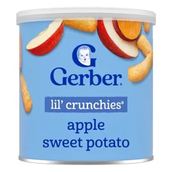 Gerber Baby Food Apple Sweet Potato Crunchies Baby Snack - 1.48oz