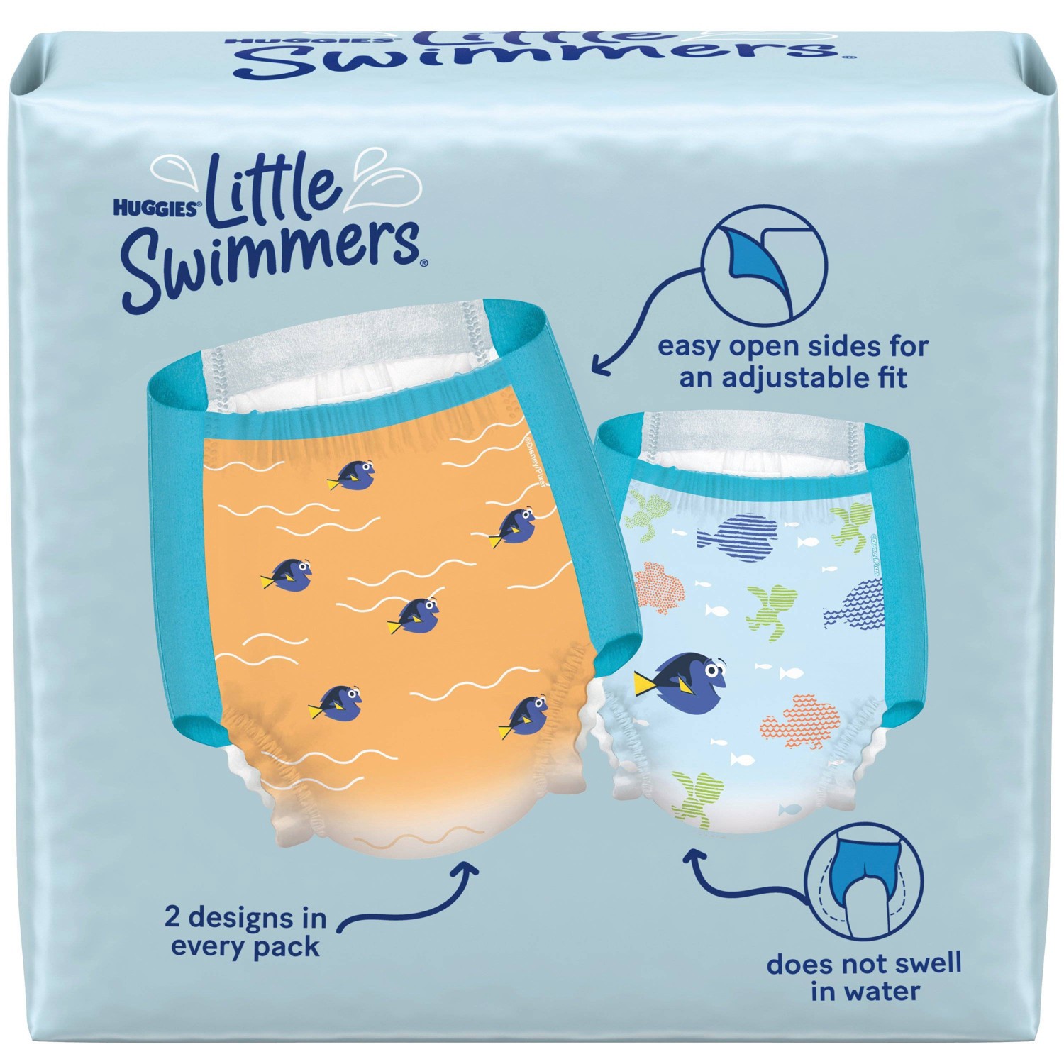 slide 4 of 13, Huggies Little Swimmers Baby Swim Disposable Diapers Size 5-6 - L - 17ct, 17 ct