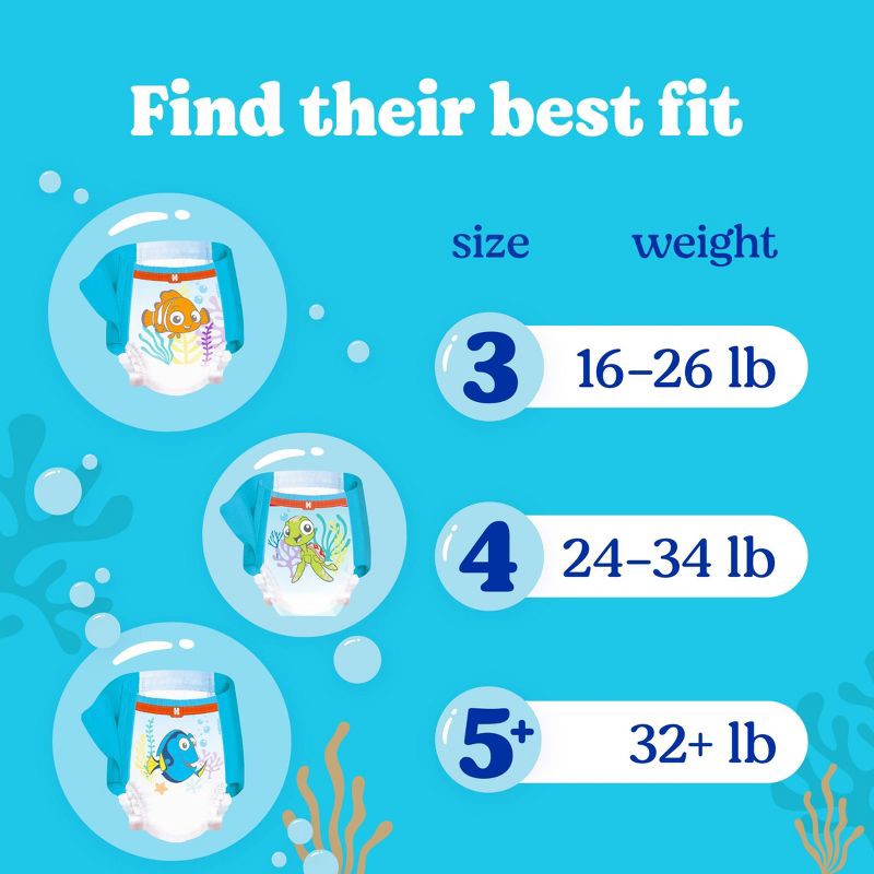 slide 8 of 12, Huggies Little Swimmers Disposable Swim Diapers - Size 5-6 (Large) - 17ct, 17 ct