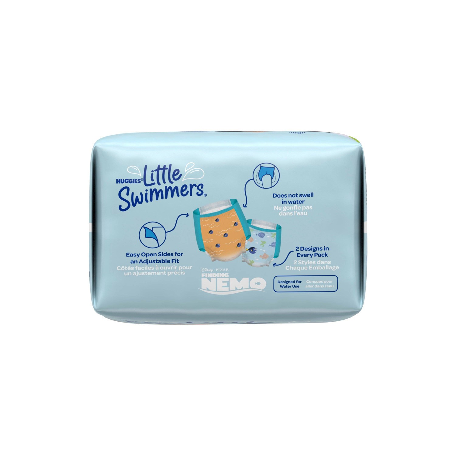 slide 2 of 13, Huggies Little Swimmers Baby Swim Disposable Diapers Size 5-6 - L - 17ct, 17 ct