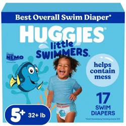 Huggies Little Swimmers Disposable Swim Diapers - Size 5-6 (Large) - 17ct