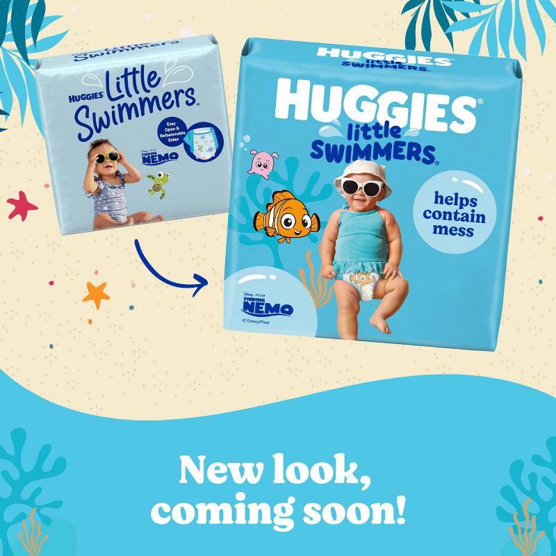 slide 3 of 11, Huggies Little Swimmers Disposable Swim Diapers - Size 3 (Small) - 20ct, 20 ct