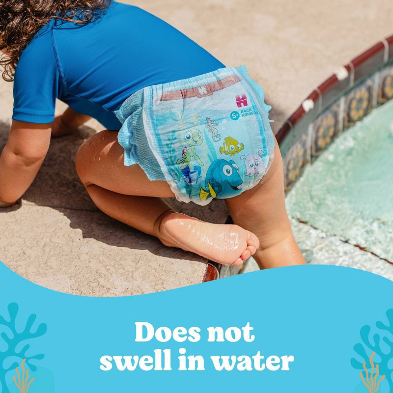 slide 9 of 12, Huggies Little Swimmers Disposable Swim Diapers - Size 3 (Small) - 20ct, 20 ct
