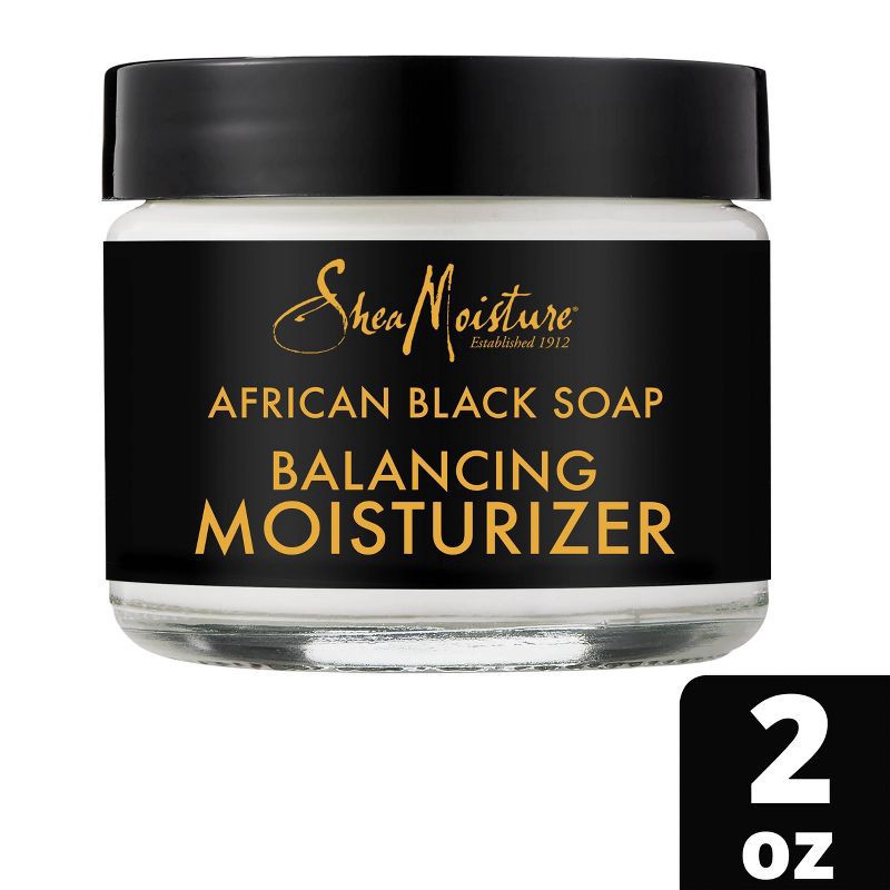 slide 1 of 9, SheaMoisture African Black Soap Balancing Moisturizer - 2 oz, 2 oz