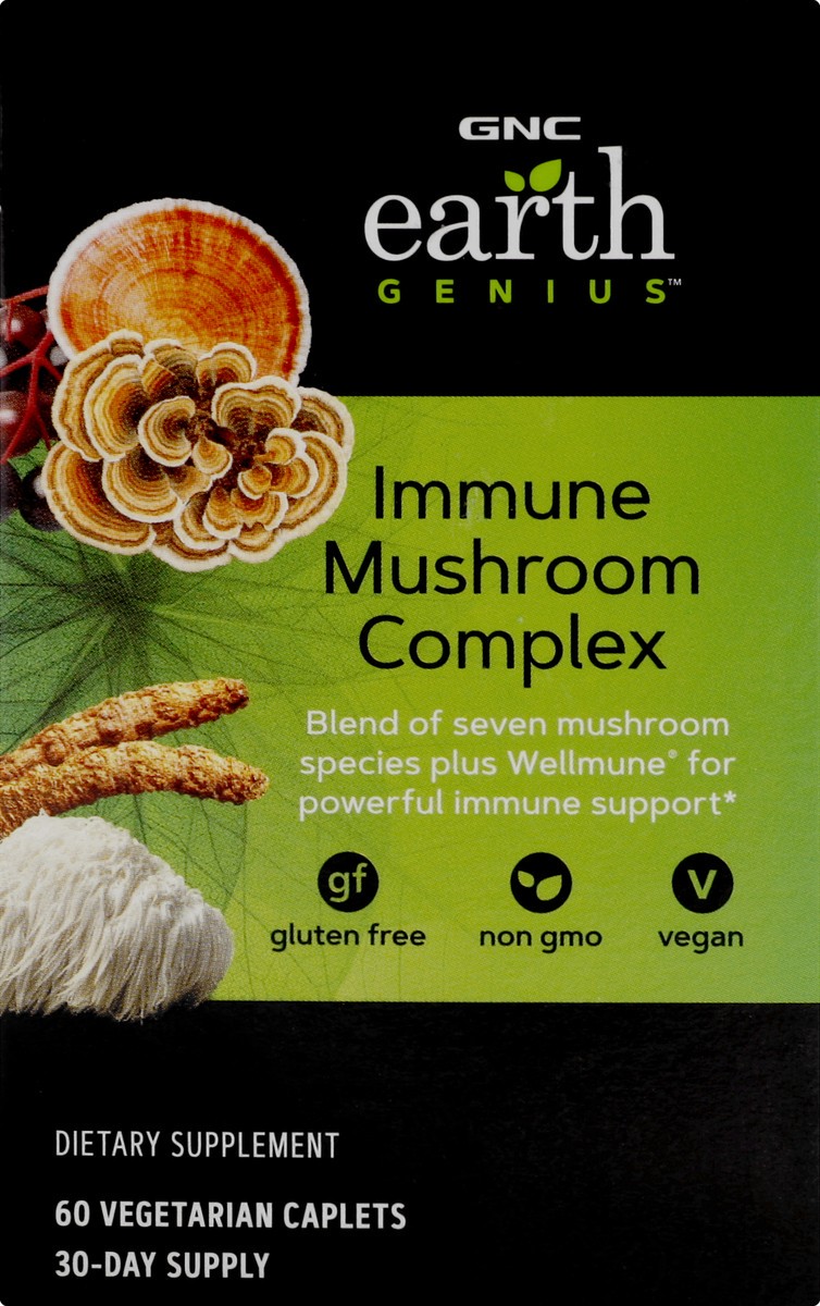 slide 5 of 6, GNC Immune Mushroom Complex 60 ea, 60 ct