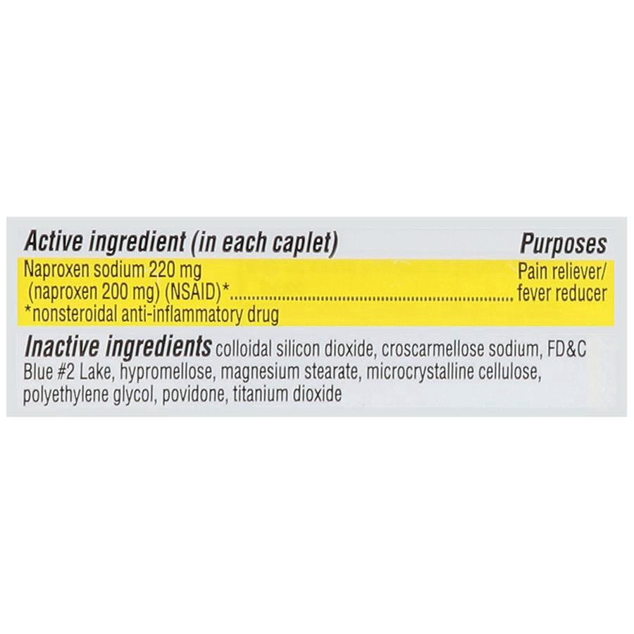 slide 3 of 3, Walgreens Naproxen Sodium Tablets USP, 220mg, 600 ct