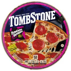 Tombstone Original Crust Pizza, Pepperoni and Sausage Pizza, Freezer Pizza (Frozen)