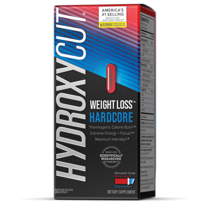 slide 2 of 7, Hydroxycut Hardcore Capsules - 60ct, 60 ct