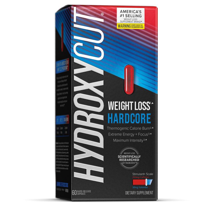 slide 5 of 7, Hydroxycut Hardcore Capsules - 60ct, 60 ct