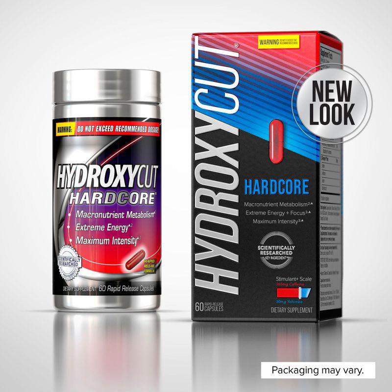 slide 7 of 7, Hydroxycut Hardcore Capsules - 60ct, 60 ct