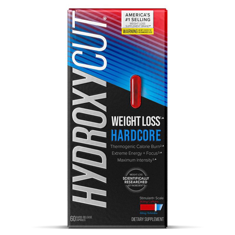 slide 1 of 7, Hydroxycut Hardcore Capsules - 60ct, 60 ct