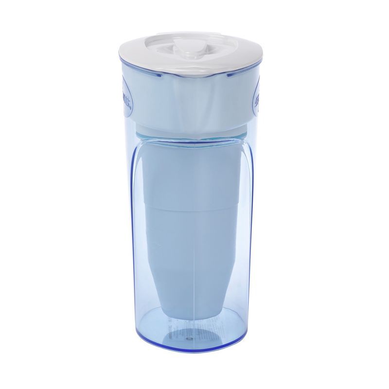 slide 5 of 8, ZeroWater 7 Cup Pitcher with Ready-Pour + Free Water Quality Meter: BPA-Free, Built-In TDS Meter, Filters Lead & Chlorine, 1 ct