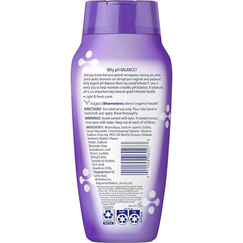 slide 2 of 6, Vagisil pH Balanced Daily Intimate Feminine Wash for Women - 12oz, 12 oz