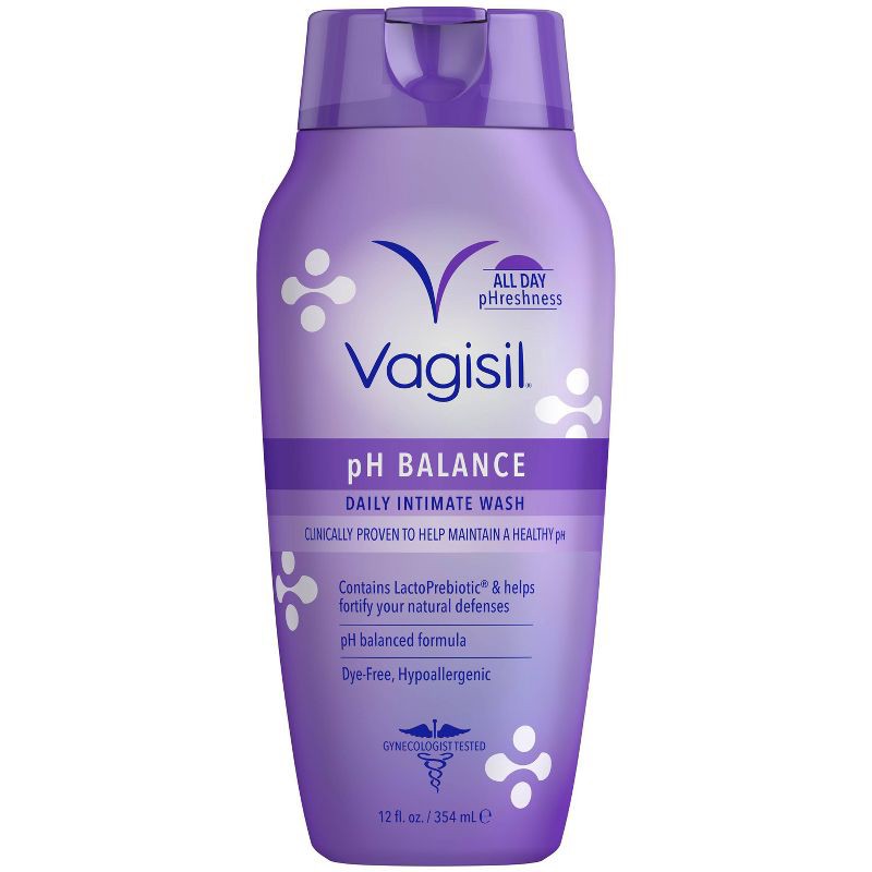 slide 1 of 6, Vagisil pH Balanced Daily Intimate Feminine Wash for Women - 12oz, 12 oz