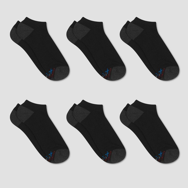 Hanes Premium Men's X-temp Breathable Ankle Socks 6pk - 6-12 : Target