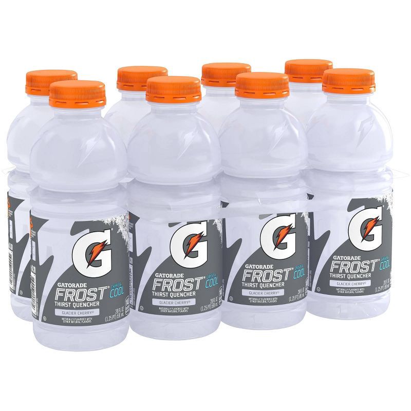 slide 2 of 8, Gatorade Frost Glacier Cherry Sports Drink - 8pk/20 fl oz Bottles, 8 ct; 20 fl oz