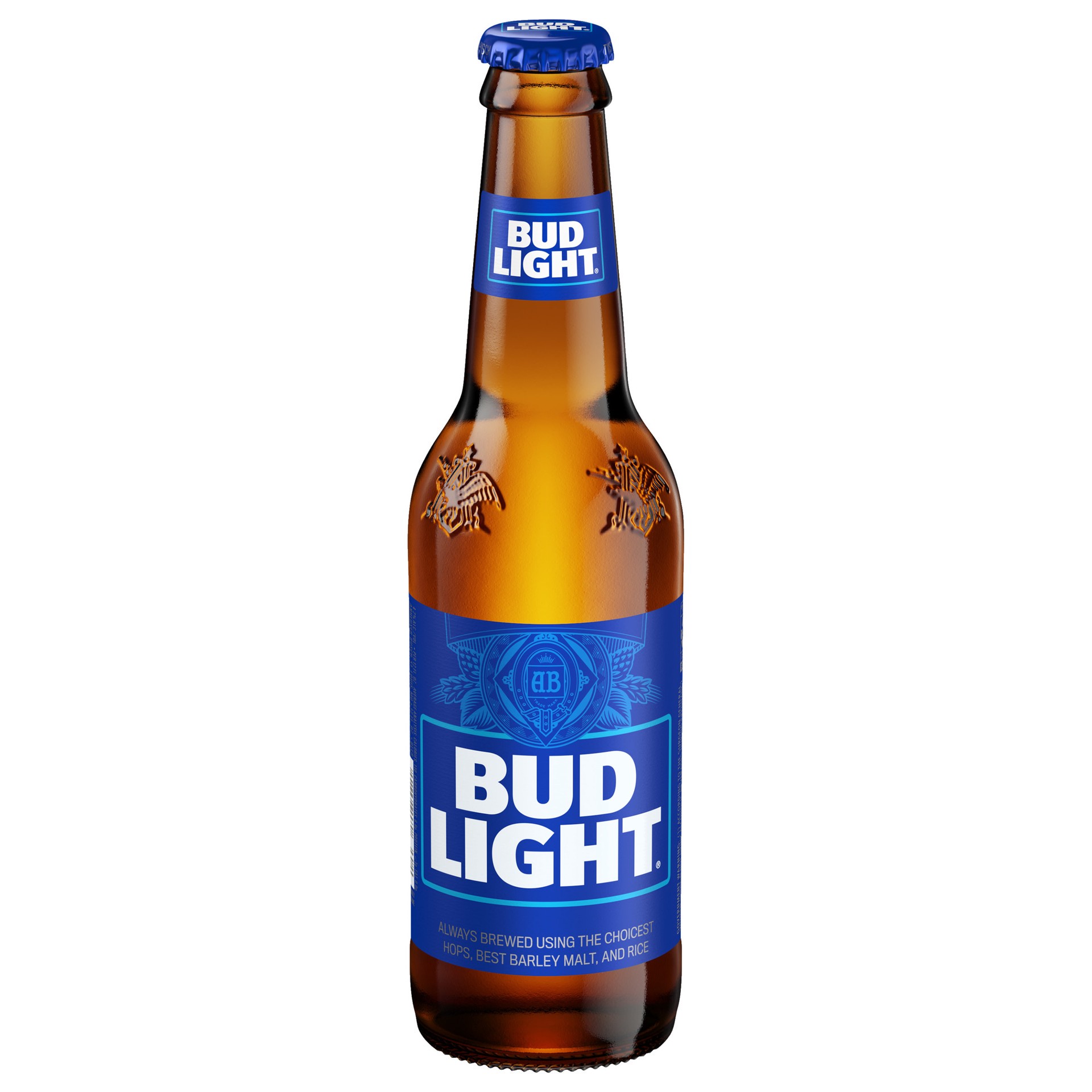 slide 1 of 1, Bud Light Beer, 12 FL OZ Bottle, 12 ct; 12 fl oz