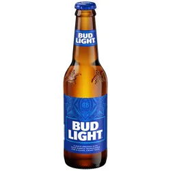 Bud Light Beer, 12 FL OZ Bottle, 4.2% ABV