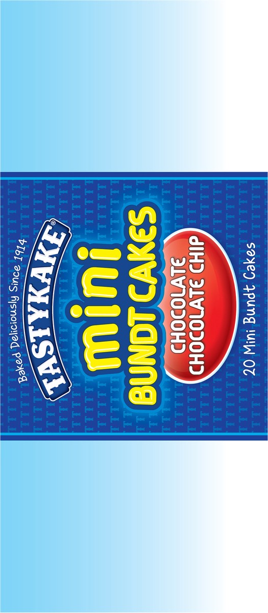 slide 5 of 9, Tastykake Chocolate Mini Bundt Cakes, Portable Chocolate Snack Cakes, 5 Pouches per Box - 5 ct, 5 ct