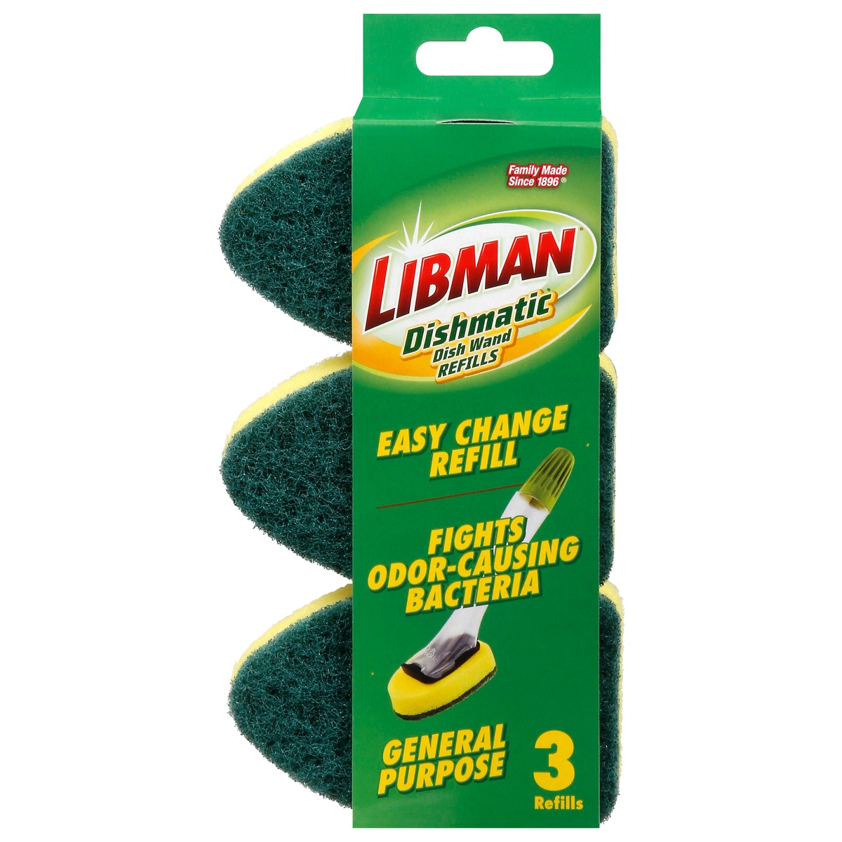 Libman Dish Wand Refills Dishmatic 3 ct Shipt