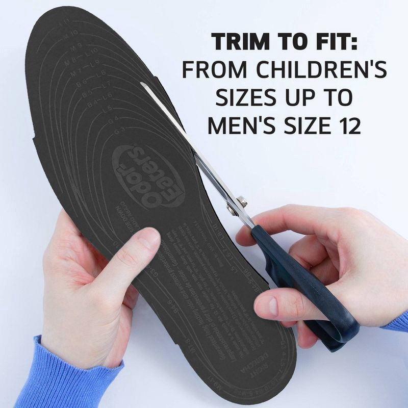slide 6 of 10, Odor-Eaters Comfort Shoe Insole - 3ct, 3 ct