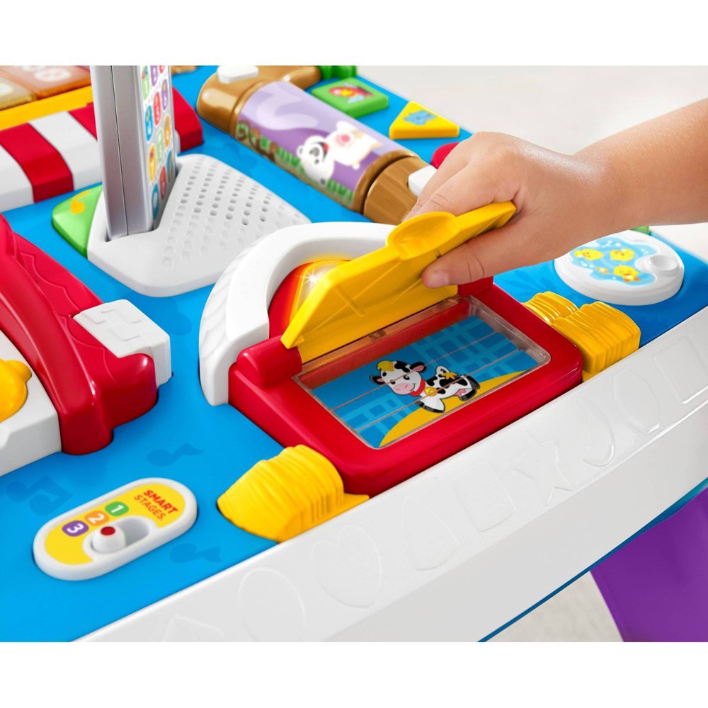 slide 3 of 6, Fisher-Price Laugh and Learn Around the Town Learning Table, 1 ct