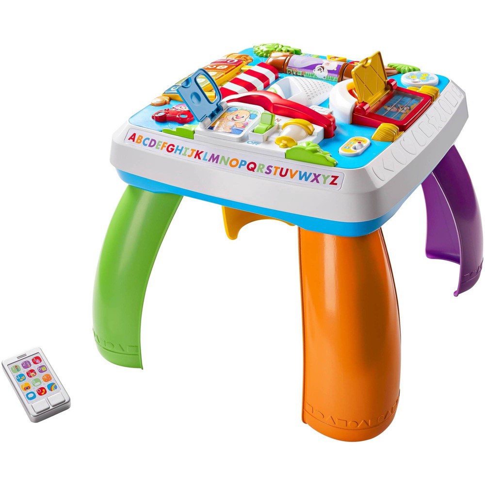 slide 5 of 6, Fisher-Price Laugh and Learn Around the Town Learning Table, 1 ct