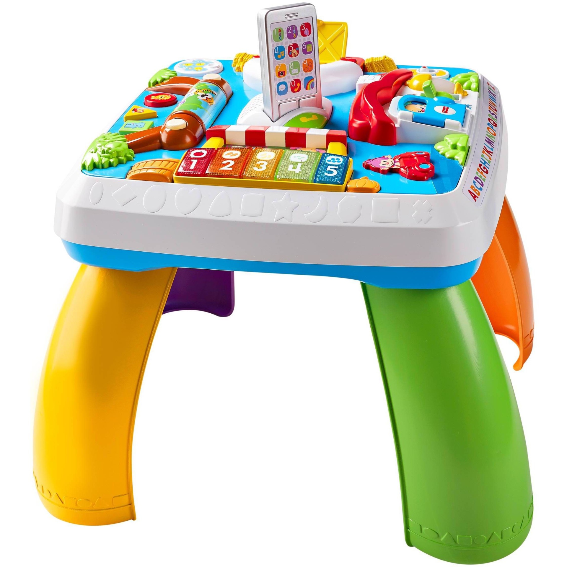 slide 1 of 6, Fisher-Price Laugh and Learn Around the Town Learning Table, 1 ct