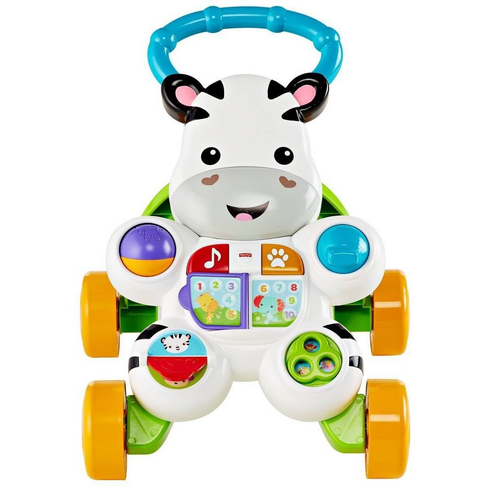 slide 5 of 6, Fisher-Price Learn with Me Zebra Walker, 1 ct